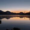 Sunrise in Bled