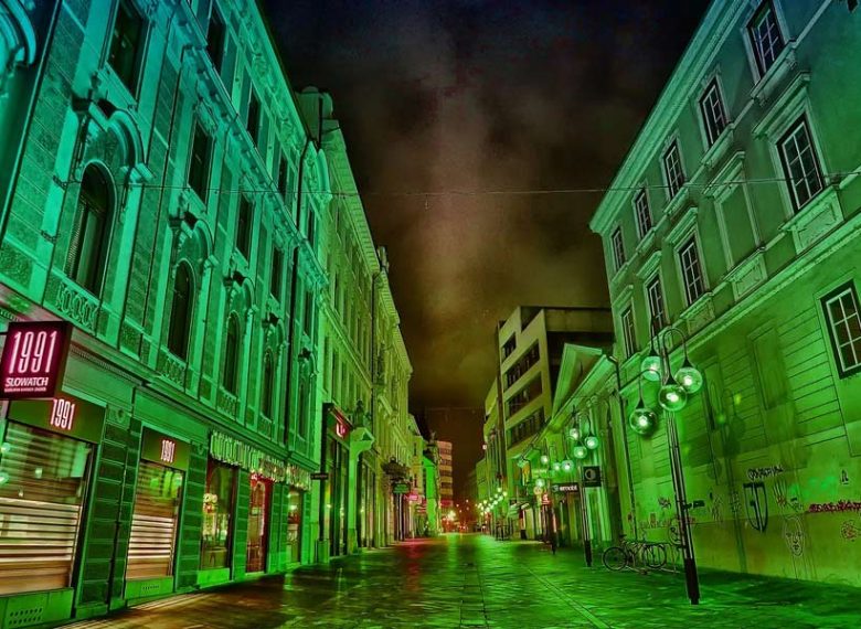 Green Night in Ljubljana